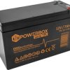 Akumulator VRLA / AGM bezobsługowy Powebox TPL 12V 7Ah T2
