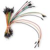 Przewody kable 65 szt zestaw zworki Męsko - Męskie dupont Arduino Raspberry