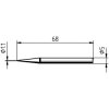 Ersa 0032BD/SB Soldering Tip Pencil-Shaped 1.10mm 1pc