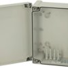 ABS enclosure, (L x W x H) 107 x 191 x 240 mm, gray, IP65, 5814002