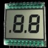 DE112RS-20/6.35 LCD 7-segment, 1x2.0, H:12.7mm, reflective