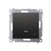 SIMON 54 Wyłącznik krzyżowy czarny z podświetleniem LED (moduł) DW7L.01/49 KONTAKT SIMON