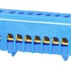 N12H kolor niebieski 12x16mm2 Listwa zaciskowa neutralna IP20 MAD1012N15