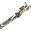 Konektor męski, wsuwka 2,8mm nieizolowany z zaczepem