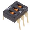 Przełącznik DIP-SWITCH Ilość sekcji 3 ON-OFF 0,025A/24VDC A6T-3101
