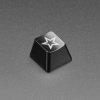 Etched Glow-Through Keycap - Zener ESP Star Design (MX Compatible Switches)