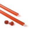 XBA13 - Listwa gumowa czerwona, ochronna, 9x1m - zestaw z zaslepkami - zabezpieczajaca do ramion XBA14, XBA15, XBA19
