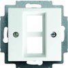 Busch-Jaeger 2 x Zaślepka Zestaw do gniazda modularnego Busch-balance SI śnieżnobiały 2561-02-914 1 szt.