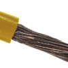 Przewód montażowy 6 mm² Żółty RS PRO PVC 10 AWG 1 kV dł. 100m 84/0,3 mm +105 (Air), +60 (Oil)°C CSA C22.2 typ TEW, UK