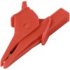 VOLTCRAFT VC-17155600 Alligator clip 4 mm jack CAT IV 600 V Red