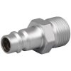 Sealey ACH19 High Flow Screwed Adaptor Male 3/8"BSPT - Pack of 5