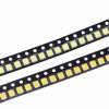 100 sztuk SMD LED 2835 Czipów 1W 3V 6V 9V 18V 120-130LM Biały Ciepły Montaż Powierzchniowy Żarówka Emitująca Światło PCB