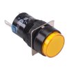 AL6M-P3PY Yellow 16mm 12V Round Pilot Light IP65 IDEC