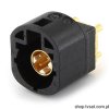 D4S10A-400L5-A STRAIGHT PLUG PCB W. HOUSING BLACK THT ROSENBERGE