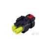 TE Connectivity 776522-3 Plug Male 2P 1Row Yel Red Diameter Wire Shrouded