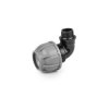 Kolanko do rur PE 25mm 90° z gwintem zewnętrznym 3/4