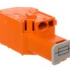 Złączka bezpiecznikowa do transformatorów oznaczniki WTB 4mm2 szara 6,35x32mm 711-404 /100szt./
