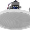 Monacor EDL-118TW Głośnik sufitowy PA 100 V biały 1 szt.