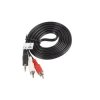 Przewód Jack 3,5 mm (minijack)– 2x RCA (cinch) 2m