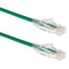 Patchcord U/UTP kat.6a 1.5m, slim (zielony)