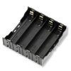 Wytrzymały koszyk na ogniwa 4x 18650 4s konfigurowalny do druku z blaszkami