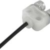 Sensor actuator cable, 2 x M8 cable socket, straight to open end, 4 pole, 2 m, PUR, black, 4 A, 79 5236 33 04