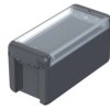 PC enclosure, (L x W x H) 191 x 80 x 90 mm, graphite gray (RAL 7024), IP66, 96024134