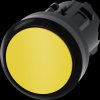 3SU1000-0AA30-0AA0 SIRIUS ACT pushbutton, Ø 22 mm, yellow
