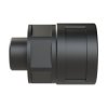 Łącznik do kanałów kablowych PMA gwint M20 23mm Złącze proste Poliamid 6 Czarny