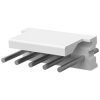 Pin header, 5 pole, pitch 3.96 mm, straight, natural, 640388-5