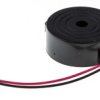 Brzęczyk piezoelektryczny średnica 41.8mm, sygnał impulsowy szybki 88dB RS PRO