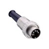 Lumberg 0132 03 3 Pin DIN Male Straight Plug DIN 41524 Bayonet Cable Mount