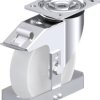Blickle 939794 L-PO 175G-FI-FS Rolka obrotowa z blachy stalowej Średnica koła: 175 mm Maksymalne obciążenie: 400 kg 1 sz