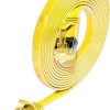 kabel LAN Wirewin 9120042366757, 1 szt., RJ45, CAT 6a, U/FTP, 0.25 m, żółty