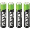VOLTCRAFT HR03 AAA Battery (Rechargeable) NiMH 1100 mAh 1.2V 4 Pack