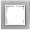 Sentia Ramka Pojedyncza Szklana Srebna 1471-63