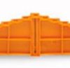 8 level end plate for connection terminal, 727-164