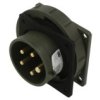 6152-6.Uzłącze Zasilające Ac 3-Fazowe Gniazdo 16A 400Vac Ip67 Męskie