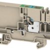Supply terminal, push-in connection, 0.5-6.0 mm², 41 A, 6 kV, dark beige, 1988140000