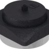 Cover cap, size SP1, die-cast aluminum, screw locking, IP65/IP68/IP69/IPx9, 09400115412