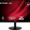 Viewsonic VG2709-2K-MHDU-2 Monitor EEK F (A - G) 68.6 cm (27 cal) 2560 x 1440 px 16:9 4 ms HDMI, DisplayPort, audio, ste