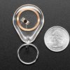 Adafruit NTAG213 (13.56MHz RFID/NFC) Clear Keychain Fob