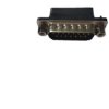 Złącze D-Sub 15-pinowe Męski Kąt prosty Montaż na panelu raster 2.77mm Pozłacanie