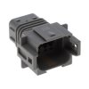ITT Cannon 132066-8222 Connector Female Shrouded 8 Pos Straight Plug