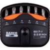 Bahco 65I/7-1 Bit Set: 7-Piece Stainless Steel Phillips/Pozidriv/TX