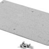 Mounting plate, steel, (L x W x H) 148 x 76 x 1.63 mm, natural, for series 1555JF/1555J2F, 1555JFPL