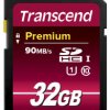 Karta SD SDHC, 32 GB HC, Transcend Premium -25 → +85°C