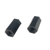 Dystans M3 L-10mm Wewn/Wewn gwint plastikowy czarny / 011174 aks