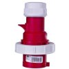 Wtyczka przenośna (zwrotnica faz) 32A 4P 400V czerwona IP67 SHARK 70242-6