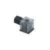 Złącze solenoidalne DIN 43650 121207 DIN 43650 typ A 2+E 24V Podświetlenie wskaźnika Brad from Molex